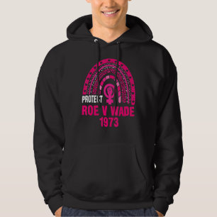 Sudadera Protect Rove V Wade 1973 Rainbow Leopard Pro Choic