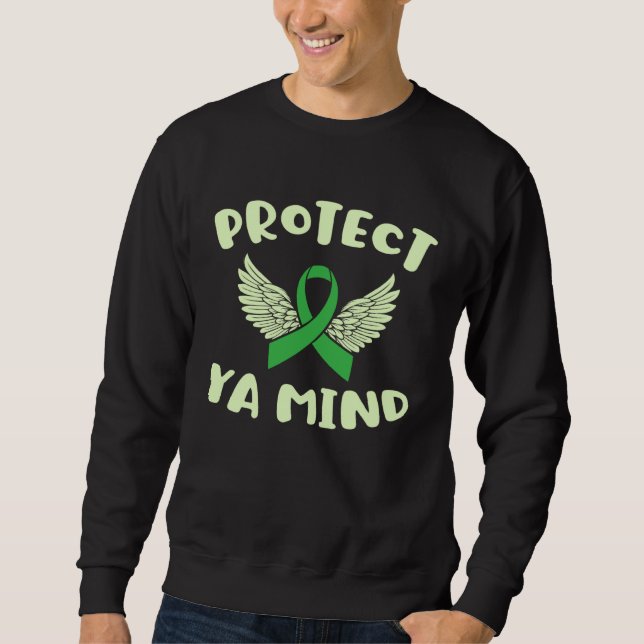 Sudadera Protect Ya Mind Mental Health Awareness Depression (Anverso)