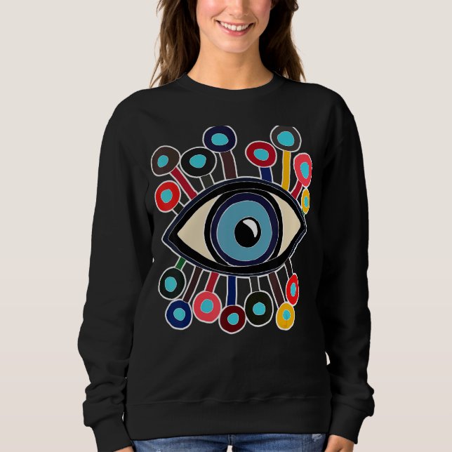 Sudadera Protector de ojos malvados (Anverso)