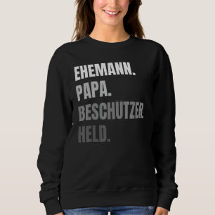 Sudadera Protector de papá de marido héroe de padre vintage
