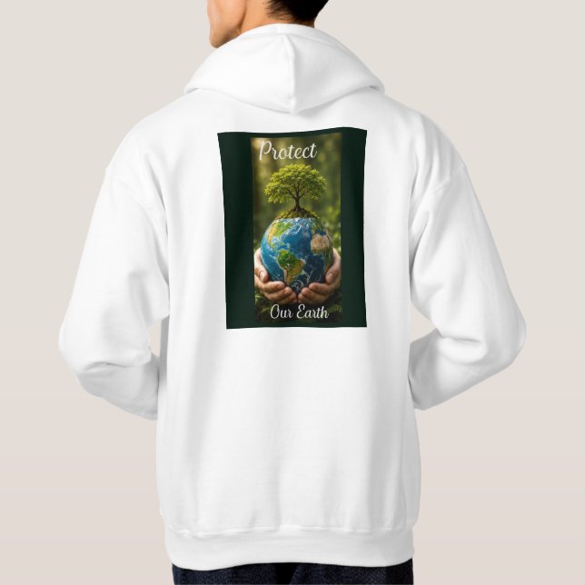 Sudadera Protege Nuestra Tierra (Reverso)