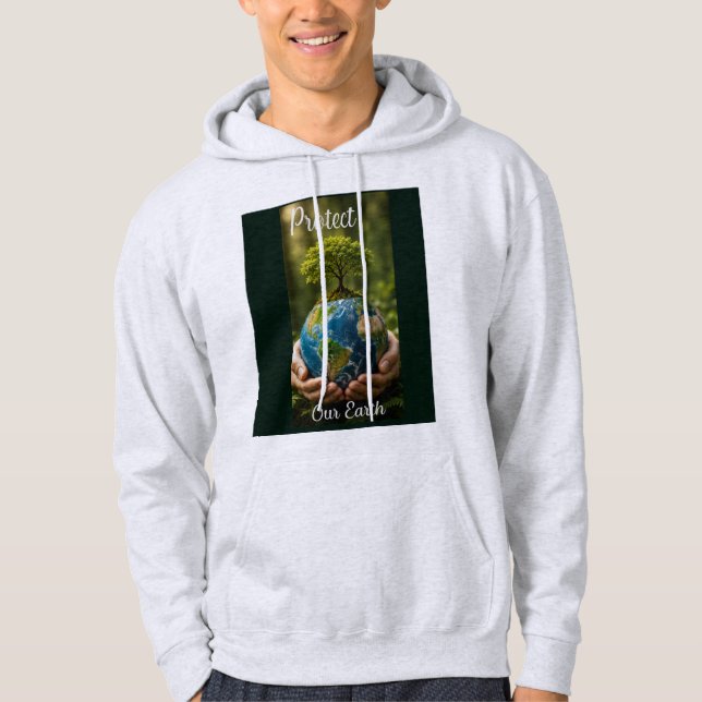 Sudadera Protege Nuestra Tierra (Anverso)