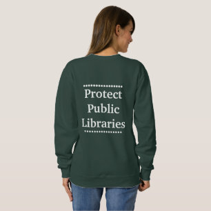 Sudadera Proteger bibliotecas públicas
