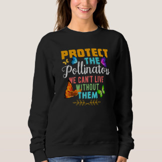 Sudadera Proteger los polinizadores Mariposa