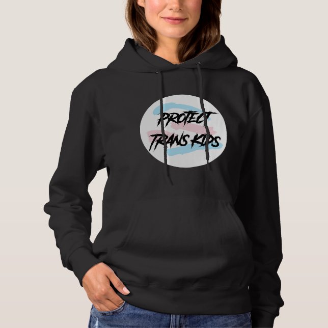 Sudadera Proteger ropa transgénero para niños - Estilos de  (Anverso)