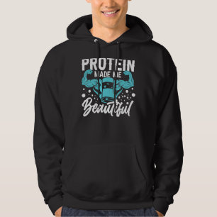 Sudadera Protein Shakes Polvo Whey Bebe Snacks Vegan Foo