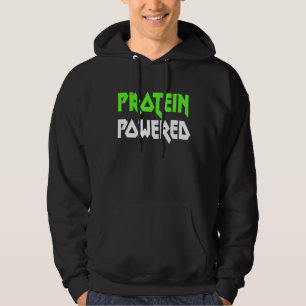 Sudadera Proteína Powder Fitness Facts Workout Cita Mens G