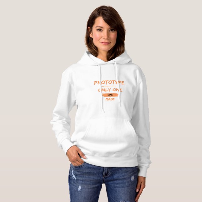 Sudadera prototipo, sólo se hizo uno (Anverso completo)