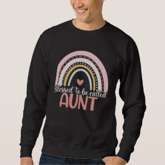Sudadera Proud Aunt Mothers Day Blessed To Be Called Aunt R