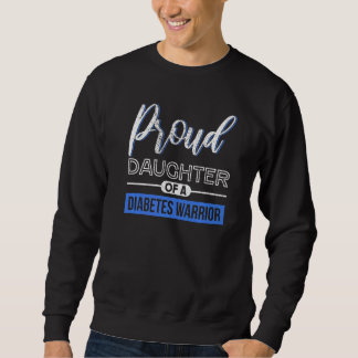 Sudadera Proud Daughter Of Diabetes Awareness Ribbon