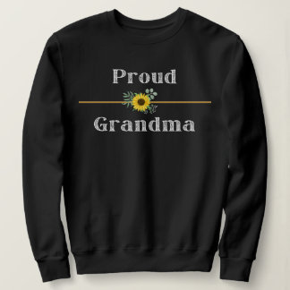 SUDADERA PROUD GRANDMA