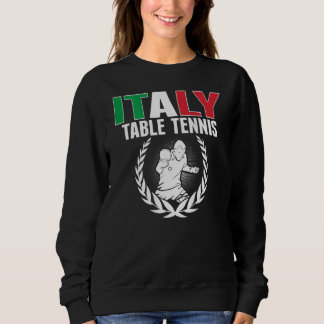 Sudadera Proud Italy Table Tennis Italian Ping Pong Suppor