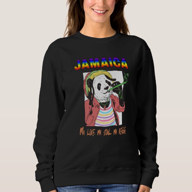 Sudadera Proud Jamaican Reggae Caribbean Music Jamaica (Anverso)