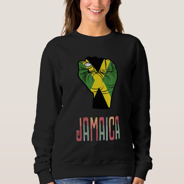 Sudadera Proud Jamaican Reggae Caribbean Music Jamaica 1 (Anverso)