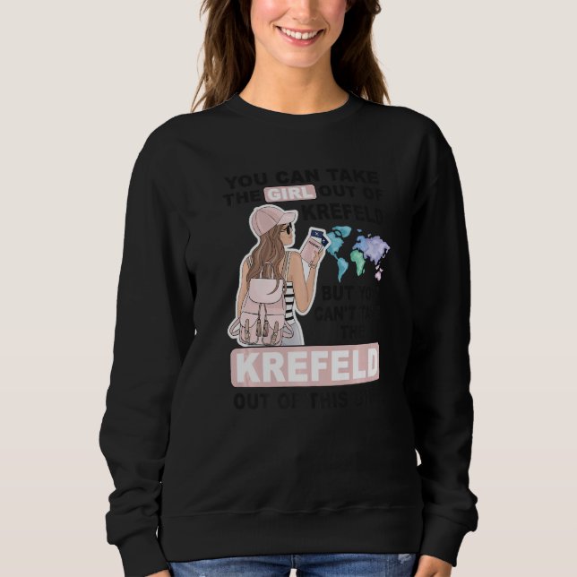 Sudadera Proud Krefeld Girl - Cool Girl from Krefeld City P (Anverso)