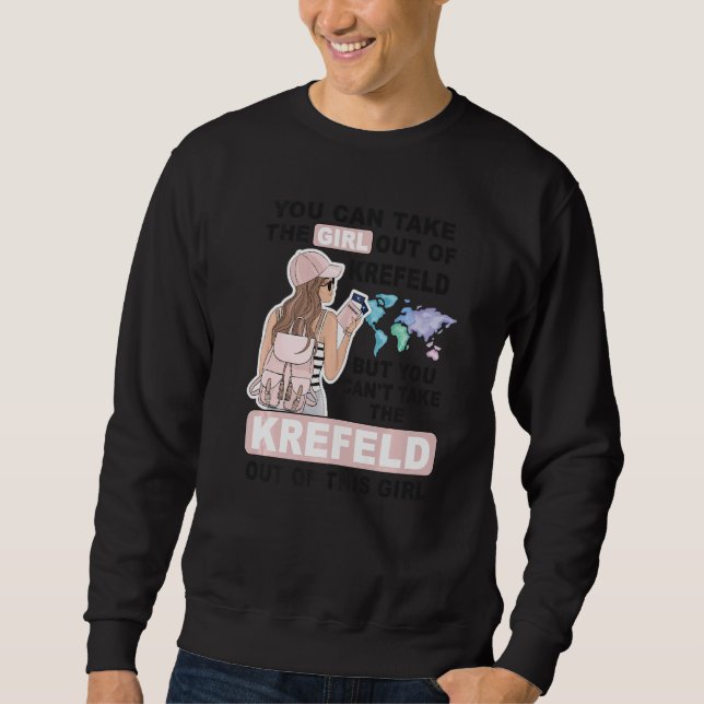 Sudadera Proud Krefeld Girl - Cool Girl from Krefeld City P (Anverso)