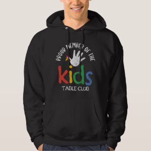 Sudadera Proud Member Kids Table Club Matching Thanksgiving
