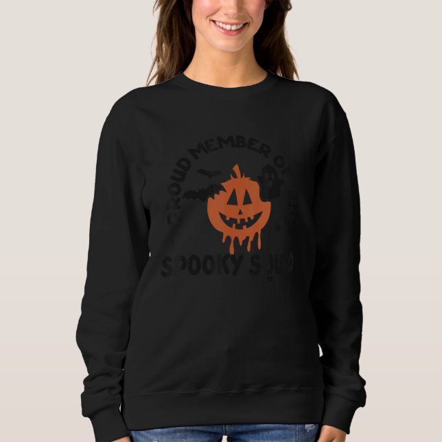 Sudadera Proud Member Of The Spooky Squad (Anverso)