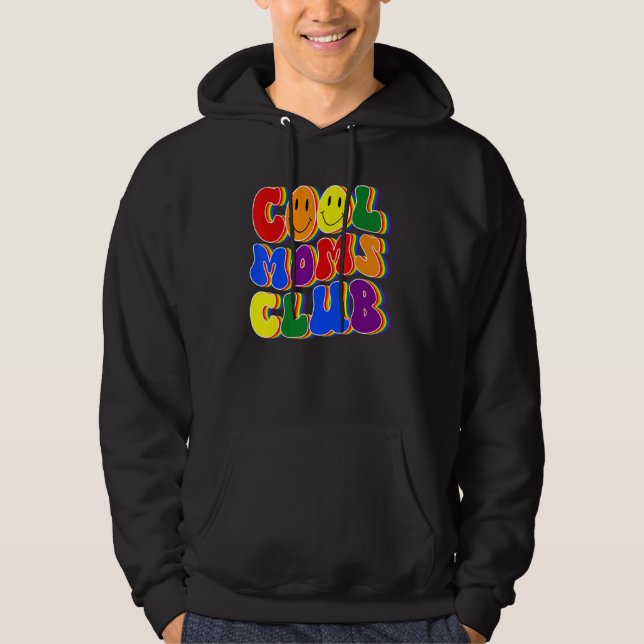 Sudadera Proud Mom LGBTQ Pride Cool Moms Gay Pride LGBT Pri (Anverso)