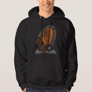 Sudadera Proud Native American Job Records Manager