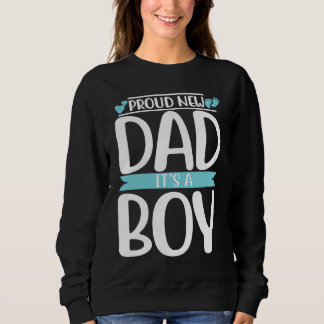 Sudadera Proud new dad itu2019s a Boy cute Baby fathers da