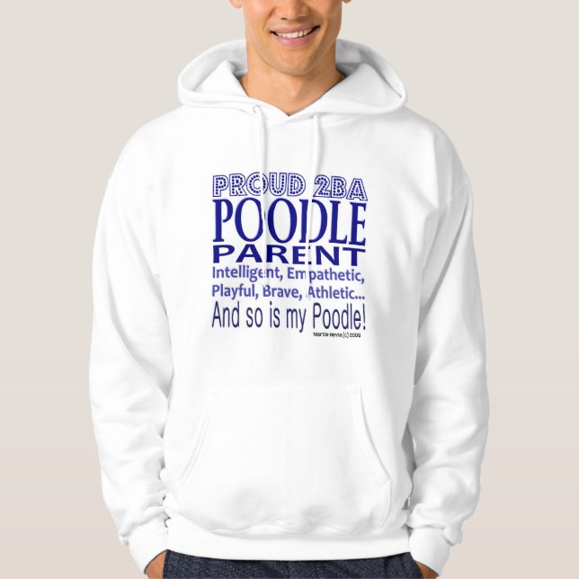 Sudadera Proud Poodle Parent - (Doble cara) Sweatshirt (Anverso)