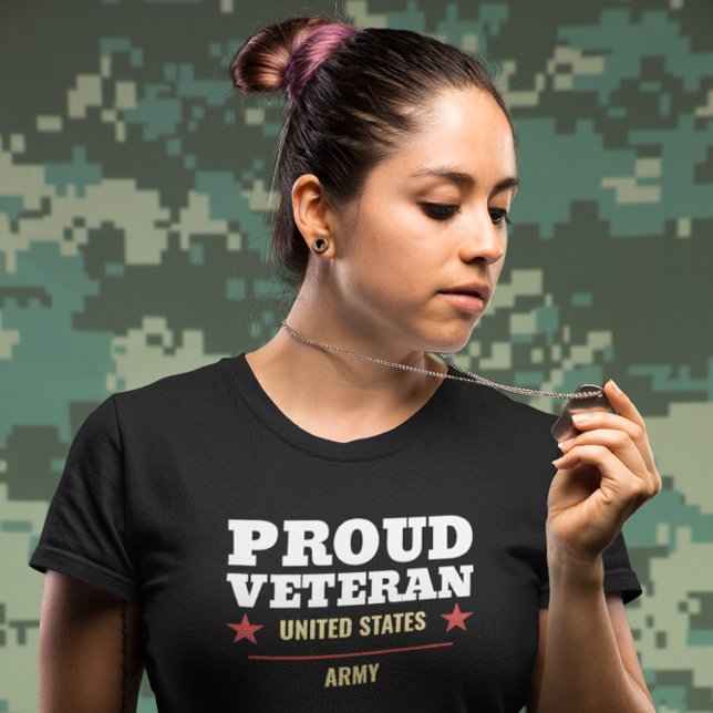 Sudadera Proud Veteran – United States Army Women’s  (Subido por el creador)