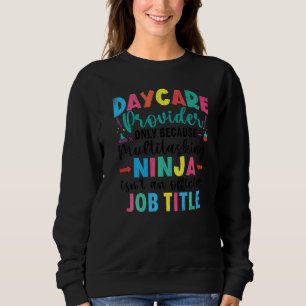 Sudadera Proveedor de guardería Ninja Gráfico de maestro d
