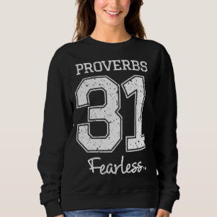 Sudadera Proverbios 31 intrépidos - Jesucristo