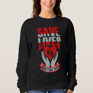 Sudadera Provida para Mujeres Provida Salva Vidas No Tomes