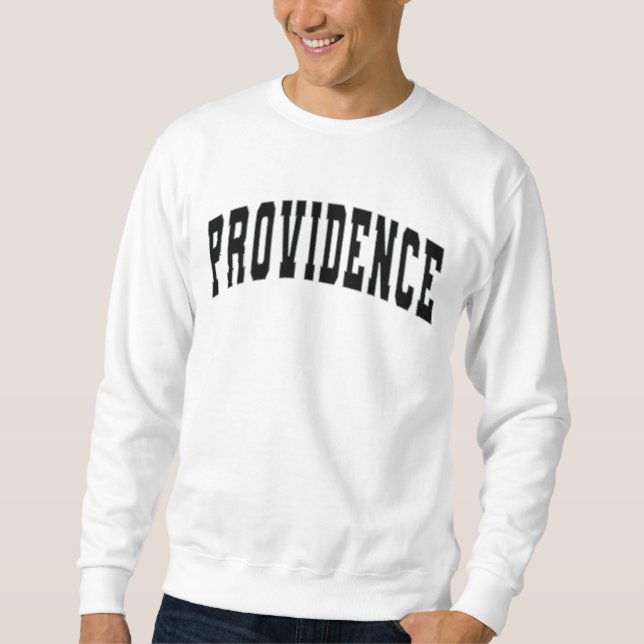 Sudadera Providencia RI Vintage Varsity College Style (Anverso)