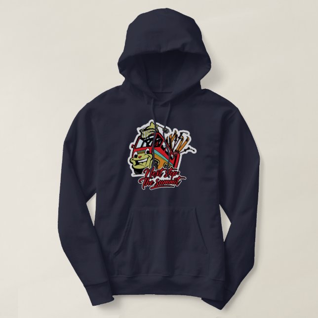 Sudadera Próxima parada: La cima (Diseño del anverso)