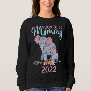 Sudadera Próximamente, Mamá, Revelación De Género Elefante 