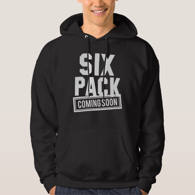Sudadera Próximamente se acerca el paquete de seis (Anverso)