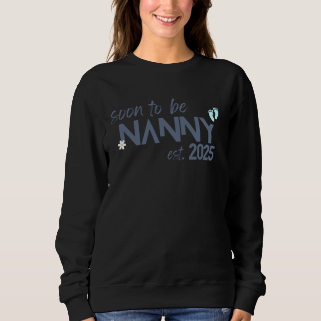 Sudadera Próximamente será la promoción de la abuela más di (Anverso)
