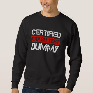 Sudadera Prueba de choque certificada Dummy Funny Car Crash