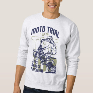 Sudadera Prueba De Moto Hasta Arriba
