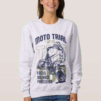 Sudadera Prueba De Moto Hasta Arriba