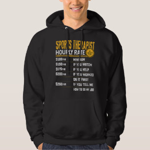Sudadera Psicólogo Deportivo De Tarifa Horaria
