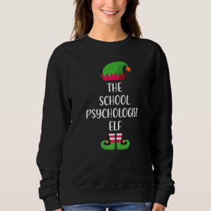 Sudadera Psicólogo Escolar Elfo Familia Grupo de Coincidenc