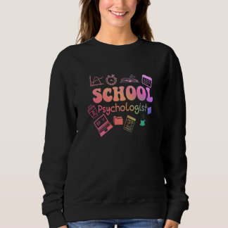 Sudadera Psicólogo Escolar Vida Equipo de Regreso a la Escu