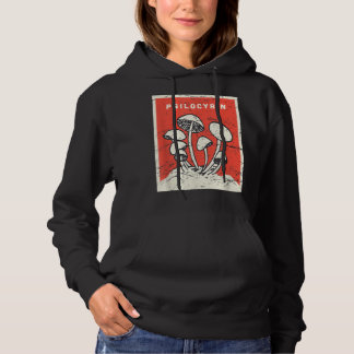 Sudadera Psilocybin Retro Setas Psicodélicas Mágicas