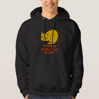 Sudadera Pspspsps Talk to Cats Cat Humor Kitten Friends