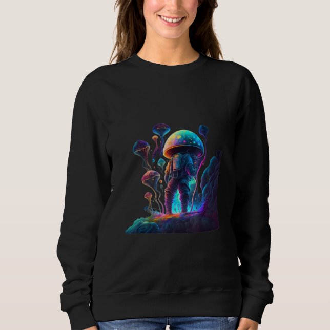 Sudadera Psychedelic Mushroom Man Graphic (Anverso)