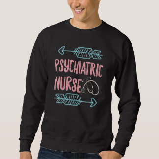 Sudadera Psychiatric Nurse Hippie Cute RN Mental Nursing Sc