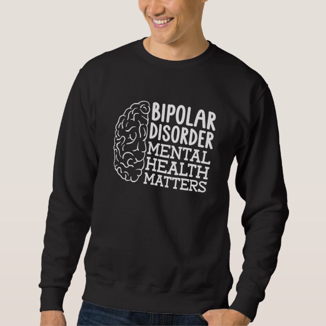 Sudadera Psychologist Bipolar - Psychology Mental Health Aw (Anverso)