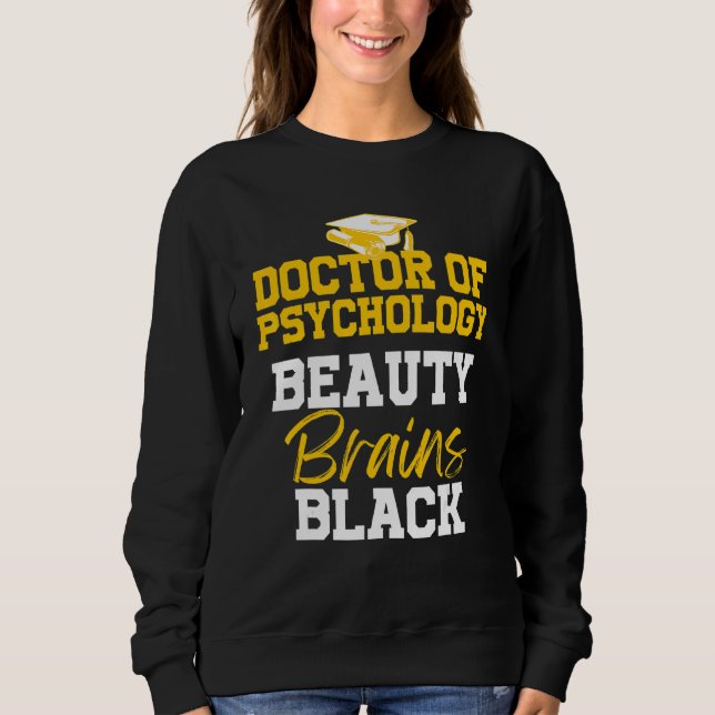 Sudadera Psyd Médica De Psicología Doctorado 4 (Anverso)