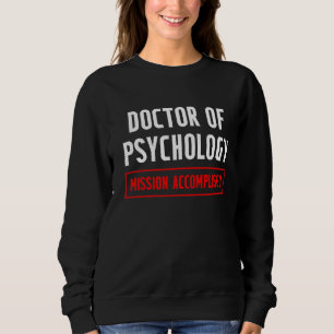 Sudadera Psyd Médica De Psicología Graduando Doctorado Gra