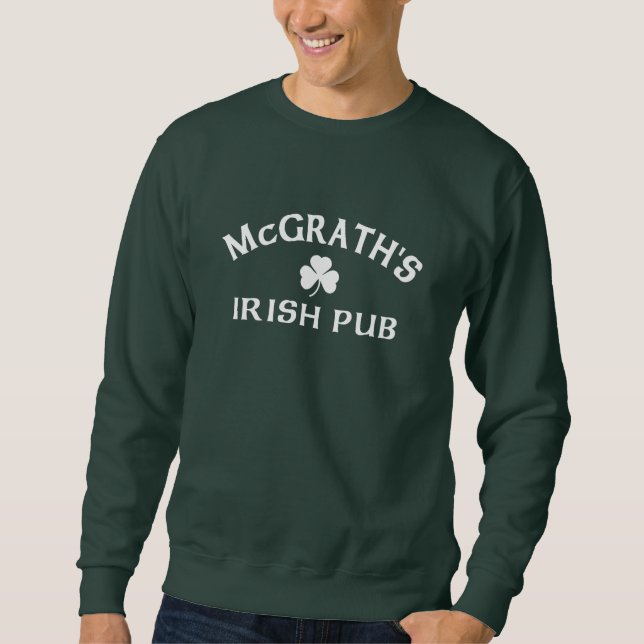 Sudadera Pub Irlandés de McGrath  (Anverso)