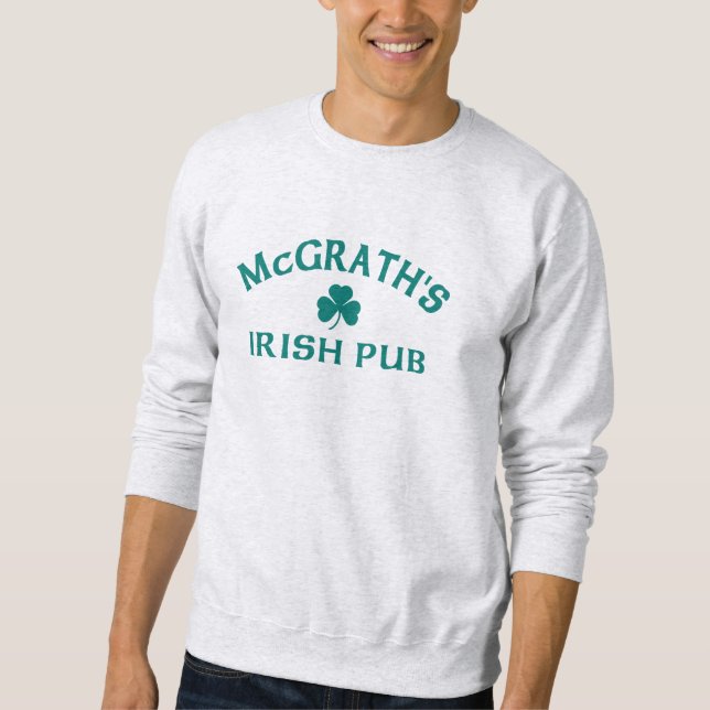 Sudadera Pub Irlandés de McGrath  (Anverso)